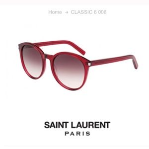 YSL/ Saint Laurent Paris round sunglasses